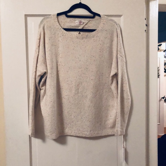 NEW Twist Open Back Trendy Sweater Top - Picture 4 of 6